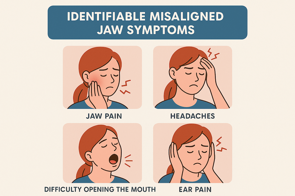 symptoms of misaligned jaw